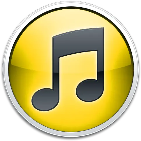 Itunes 10 Yellow Icon Itunes 10 Icons Softiconscom Cute Apple Music Logo Png Itunes Png