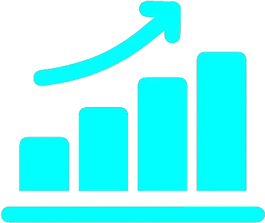 Join Other Fans Collectors And Investors In Owning Iconic Bar Graph Up Png Stock Up Icon