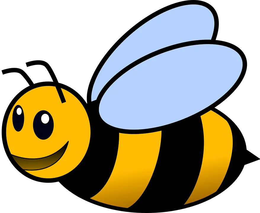 Bee Colored Clip Art Vector Clip Art Online Clipart Of Honey Bee Png Pooh Png