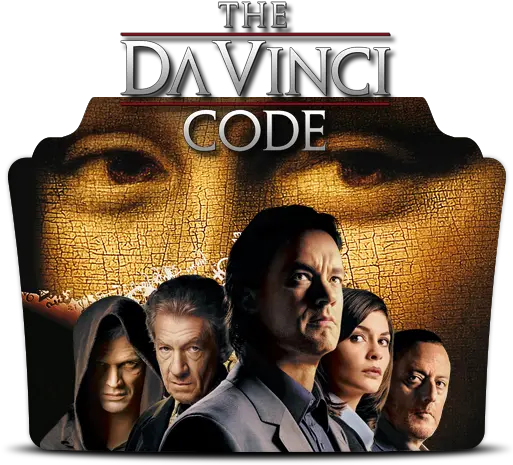 The Da Vinci Code Movie Folder Icon Designbust Da Vinci Code Blu Ray Png Code Icon