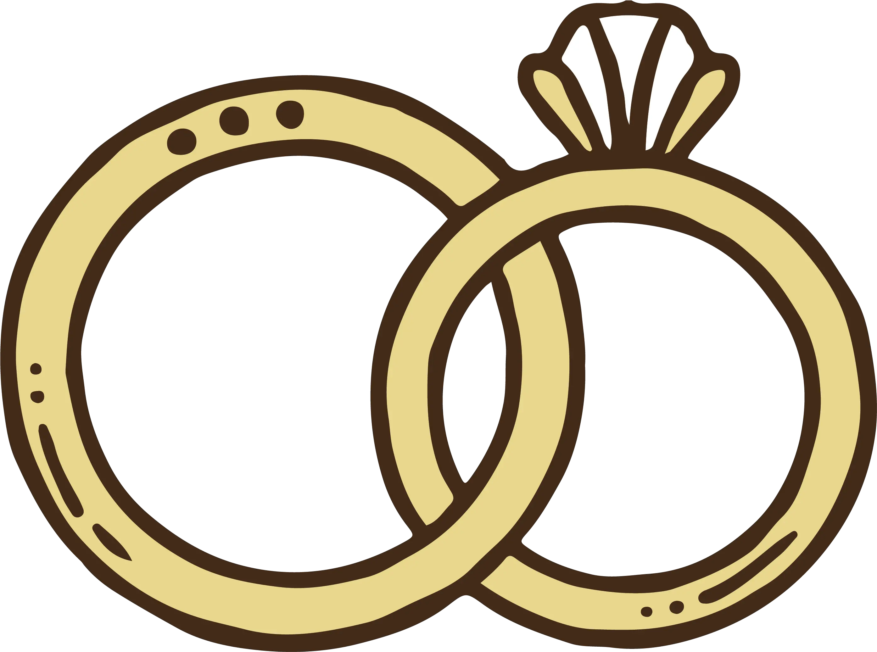 Wedding Ring Clipart Png Anillos De Boda Dibujo Png Ring Clipart Png