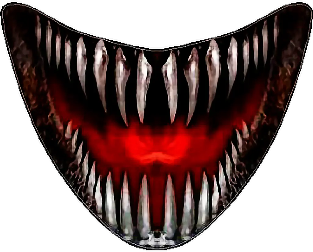 Mouth Lips Scary Monster Halloween Transparent Background Creepy Mouth Png Sharp Teeth Png