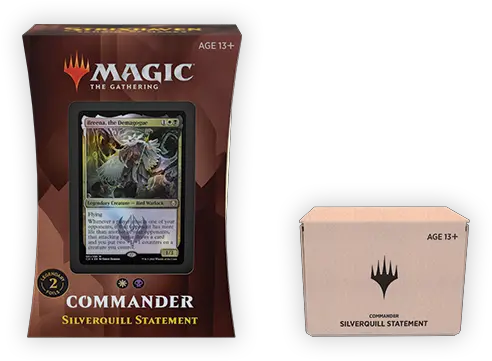 Check Out The New Packaging For Commander 2021 Edition And Commander Strixhaven Silverquill Png Minimal Rules Icon