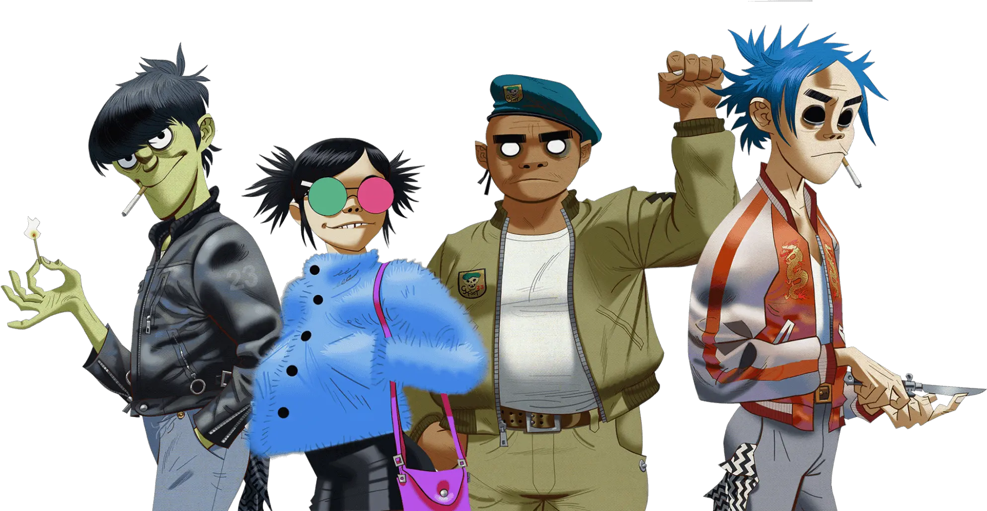 Gorillaz Transparent Gorillaz Phase 1 Transparent Png Noodle Gorillaz Icon