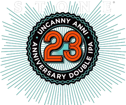 Stone 23rd Anniversary Uncanny Anni Double Ipa August 16 Pasticceria Png Stone Sour Logo