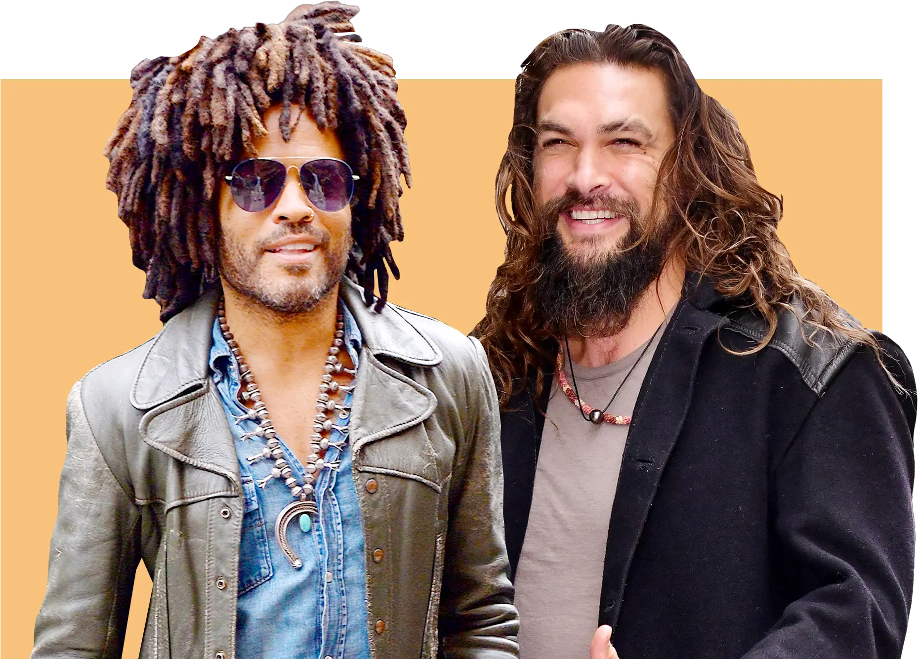 Jason Momoa Lenny Kravitz And Lisa Lenny Kravitz And Losa Boneg Png Jason Momoa Png