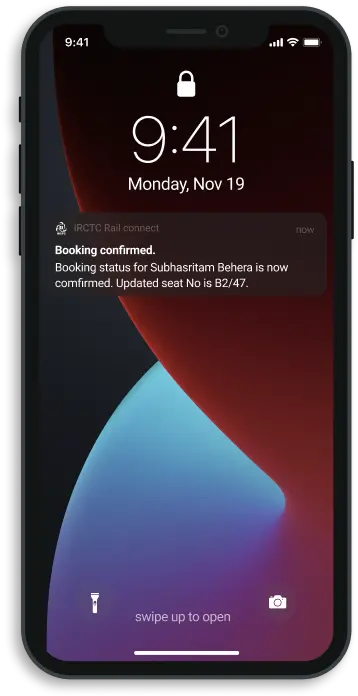 Case Study Redesigning Indian Railways Ticket Booking Electronics Brand Png An Icon That Represents The Status Of Any Lockscreen App