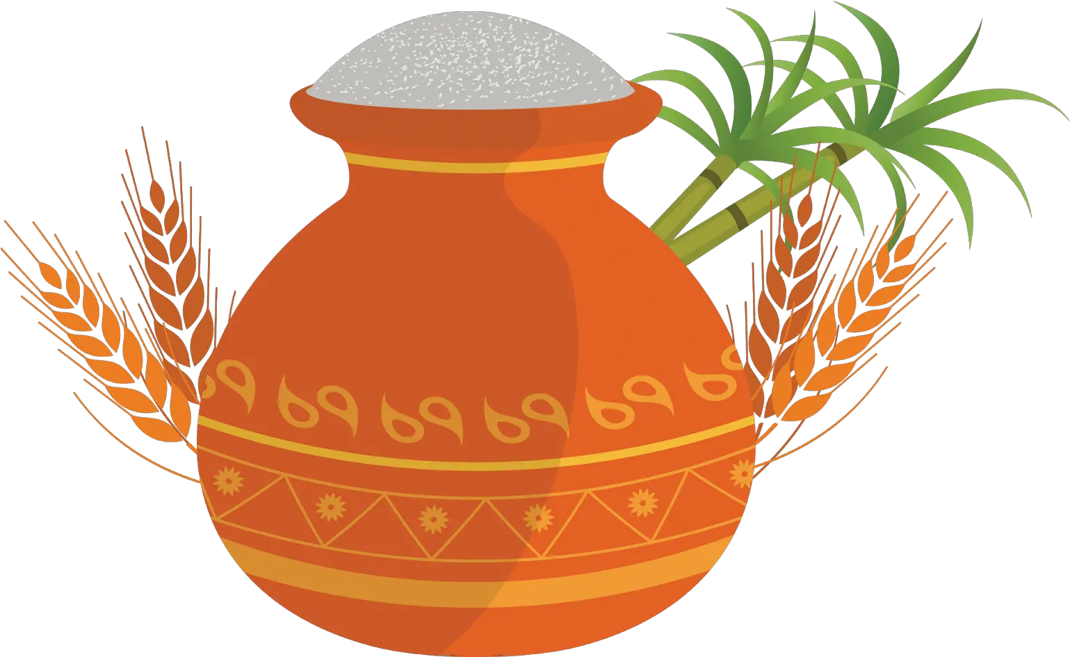 Happy Sankranti Designed Pot Png File Free Downloads Ping Download Pot Png