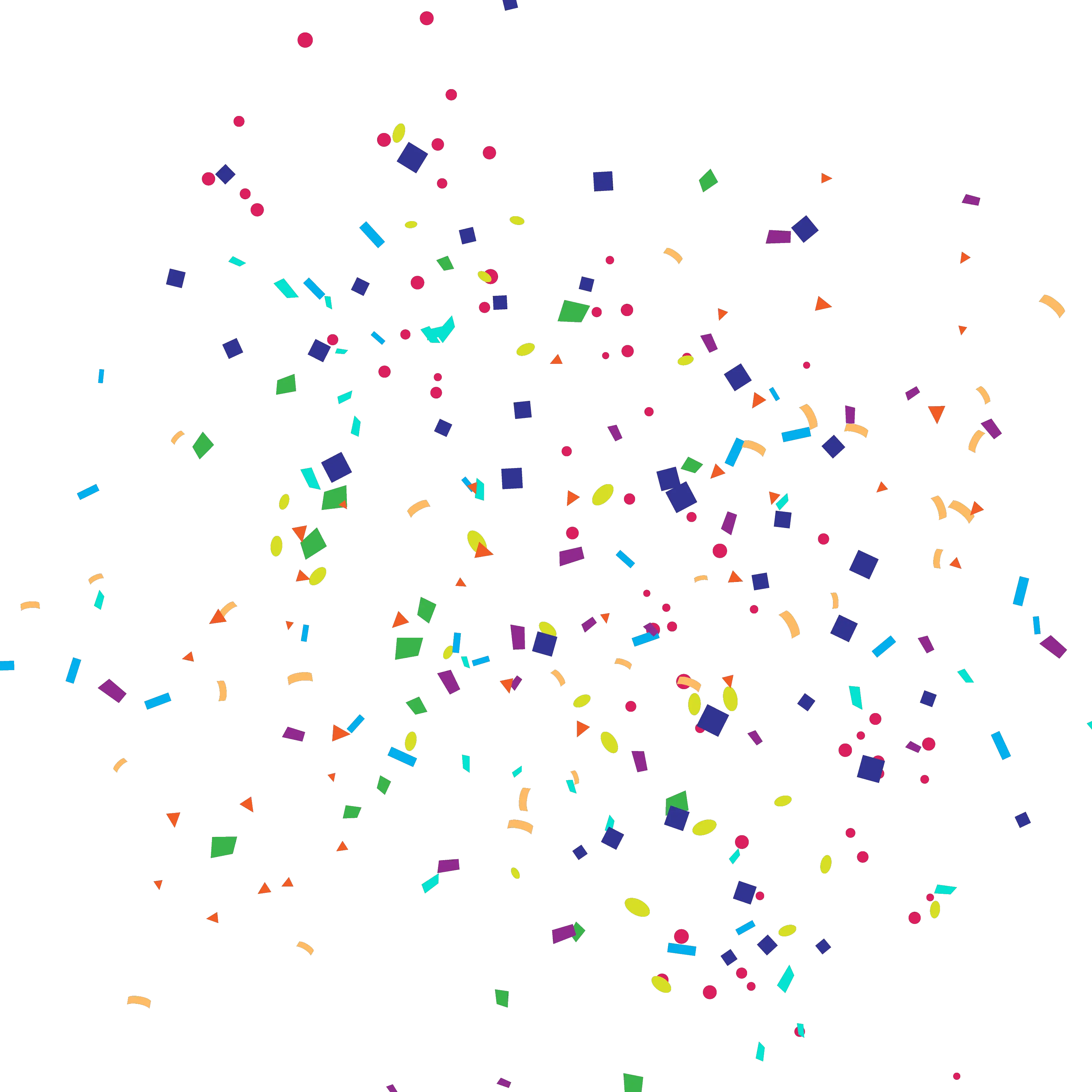 Black And White Confetti Png