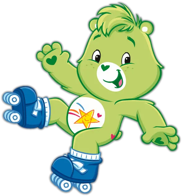 Green Care Bear Names Png Image With No Care Bears Oopsy Bear Care Bear Png