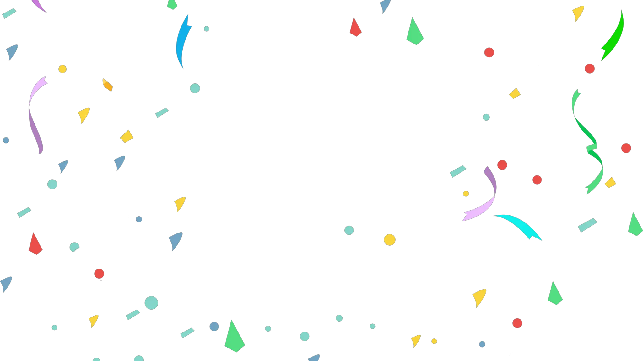 Vector Confetti Png