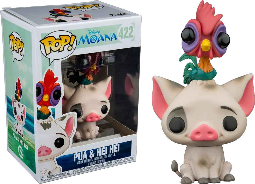 Moana Funko Pua With Hei Funko Pop Moana Pua Png Hei Hei Png