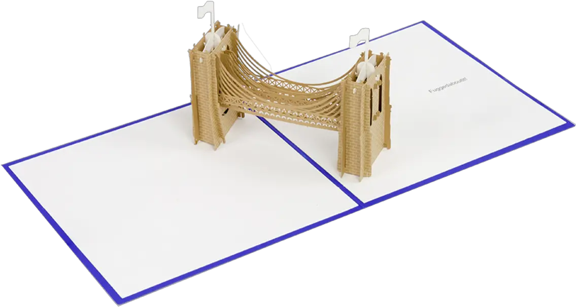 Download Hd Brooklyn Bridge Brooklyn Bridge Popup Card Suspension Bridge Png Brooklyn Bridge Png