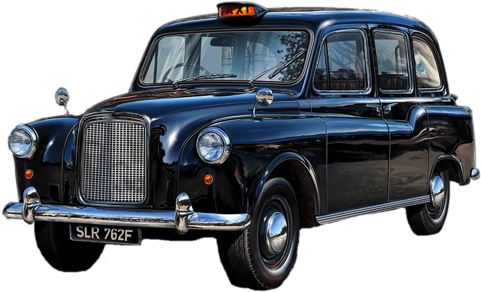 Shiny Uk Black Cab Transparent Png Stickpng Black Cab Png Taxi Cab Png