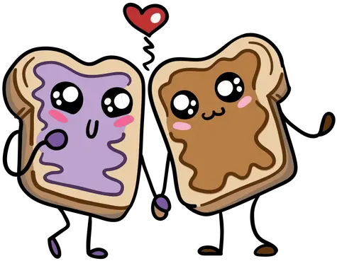 Peanut Butter Jam Sandwich Love Transparent Png U0026 Svg Peanut Butter And Jelly Sandwich Peanut Png