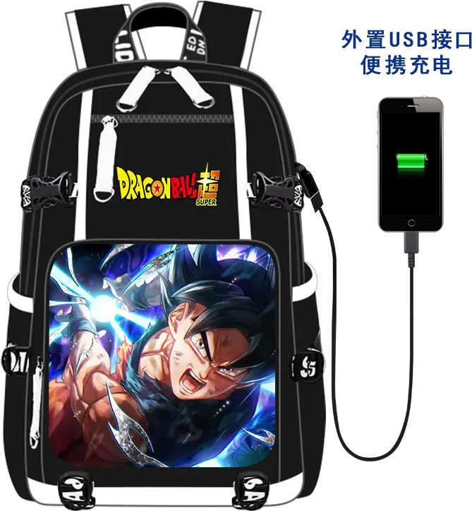 Anime Bag Dragon Ball Backpack Ultra Instinct Goku Z Super Saiyain Schoolbags For Boys Girls Teens Mochila Students Toilet Bound Hanako Kun Bags Png Ultra Instinct Png