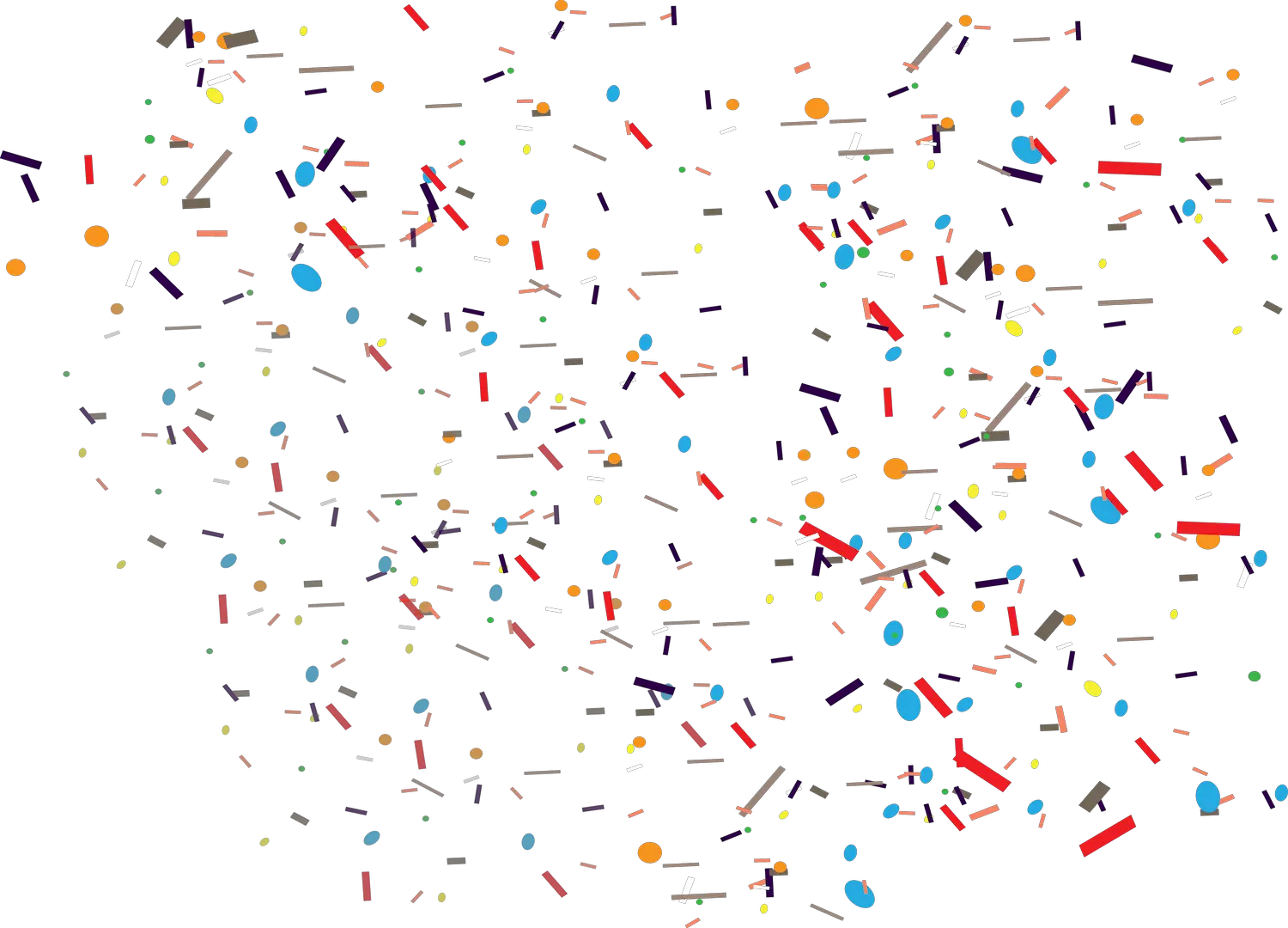 Diamond Confetti Png