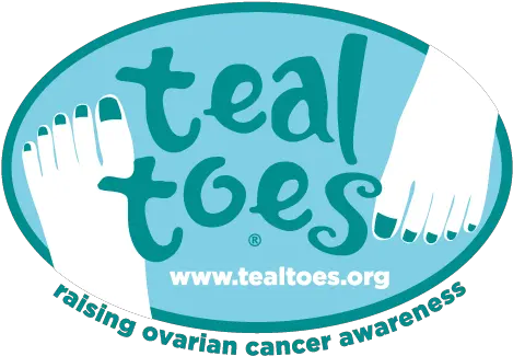 Spread The Word Teal Toes Png Cancer Logos