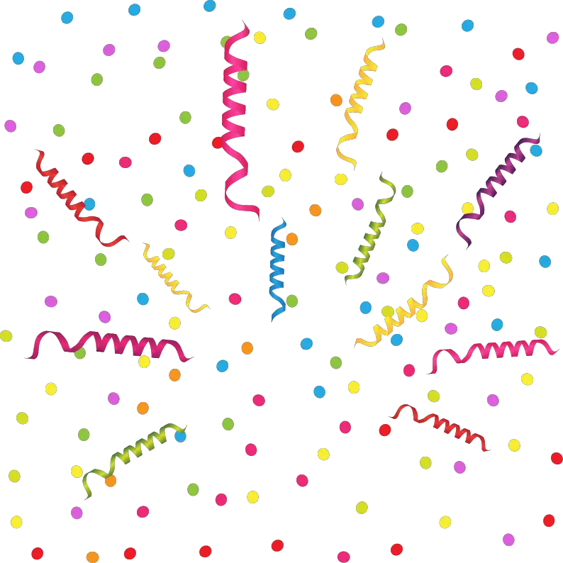 Confetti Video Png