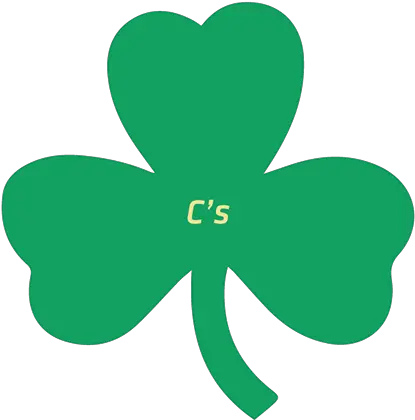 Library Of Boston Celtics Basketball Boston Celtics Clover Png Celtics Logo Png