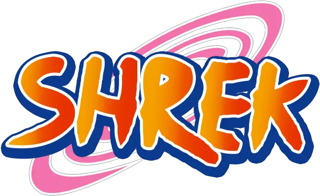 Shrek Naruto With Shrek Font Png Shrek Logo Png