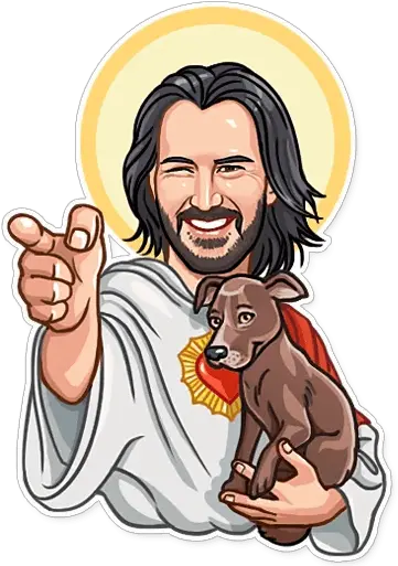 Keanu Reeves Telegram Sticker Keanu Reeves Png Keanu Reeves Png