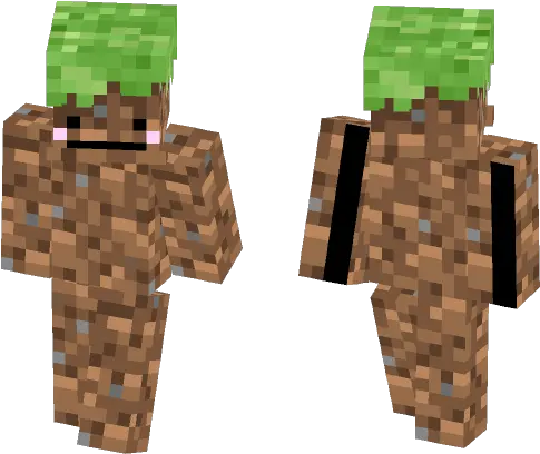 Download Kawaii Grass Block Tree Png Image With No Minecraft Robin Hood Skin Grass Block Png