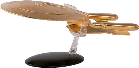 Exclusive Uss Enterprise Ncc 1701d Xl Gold Starship Model Cymbal Png Uss Enterprise Png