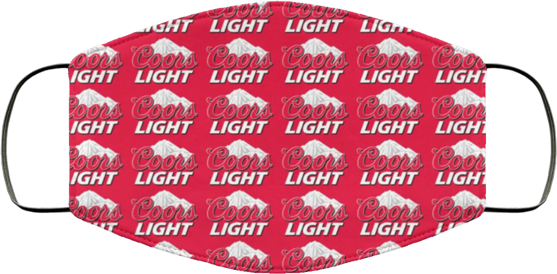 Coors Light Face Mask Png