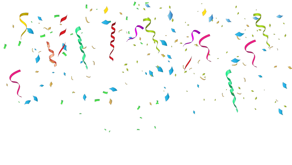 Confetti Blue Png