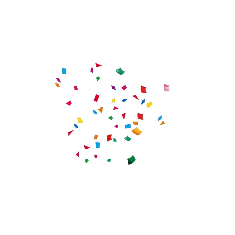 Circle Confetti Png