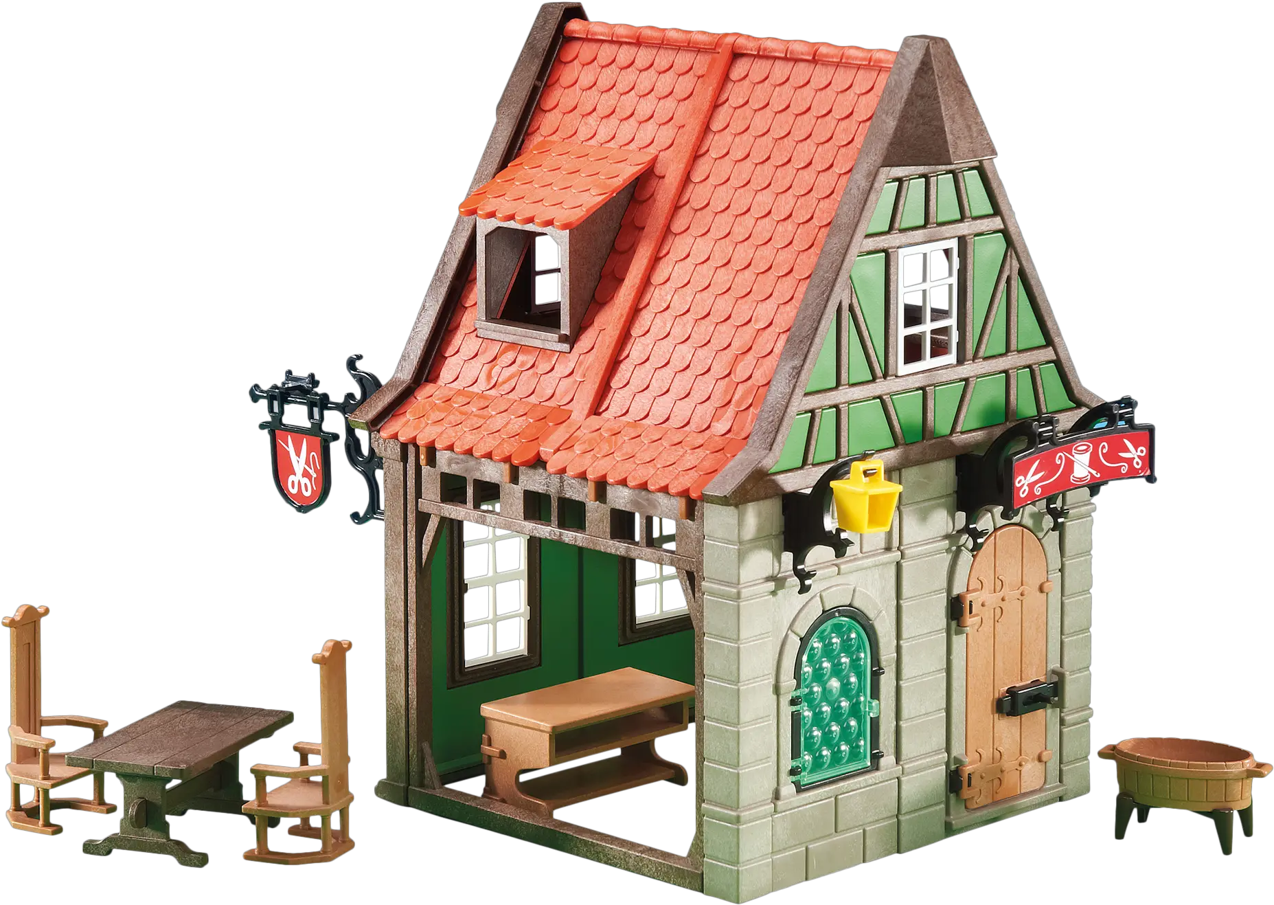 Medieval Tailor Shop 6463 Playmobil 6463 Png Medieval Village Icon