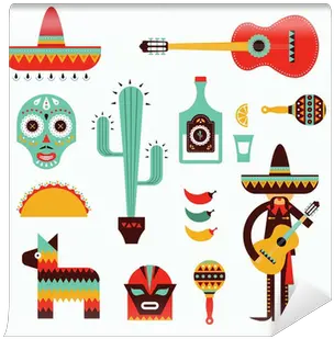 Wall Mural Mexico Icons Pixersus Mexico Icons Png Mexico Icon