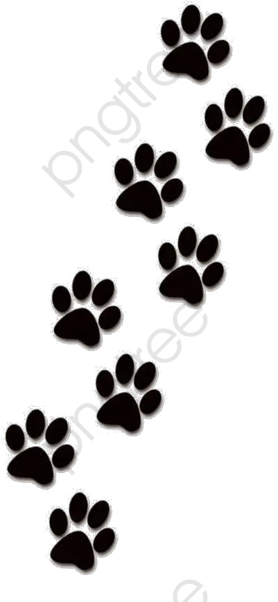 Animal Paw Prints Png Free Images Transparent U2013 Paw Print Clip Art Paw Prints Transparent