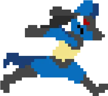 More Lucario Sprite Animations Album On Imgur Running Pokemon Sprite Gif Png Lucario Transparent