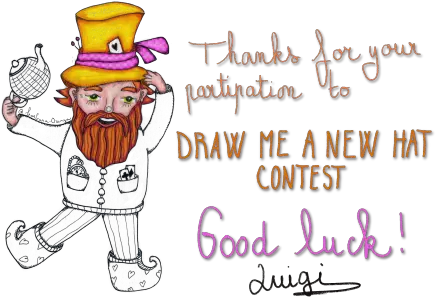 Dress Me Luigi Contest Round 2 Draw Me A New Hat U2014 Steemit Cartoon Png Luigi Hat Png