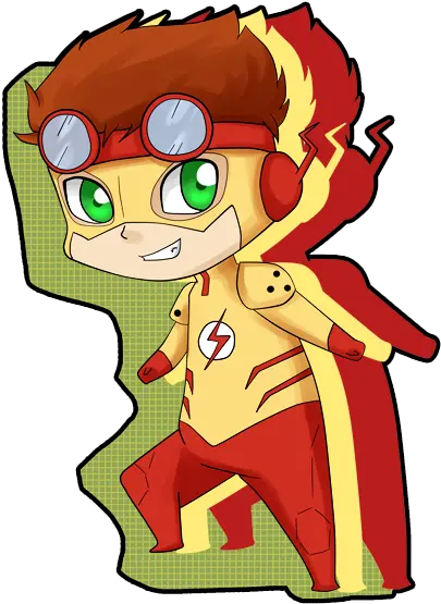 Kid Flash Kid Flash Chibi Png Kid Flash Png