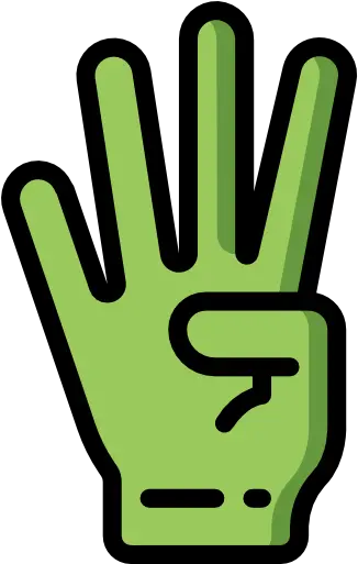 Counting Language Png Create Vulcan Salute Icon In Photoshop