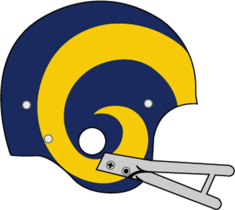 Download Los Angeles Rams Iron La Rams Helmet Clip Art Png Rams Png