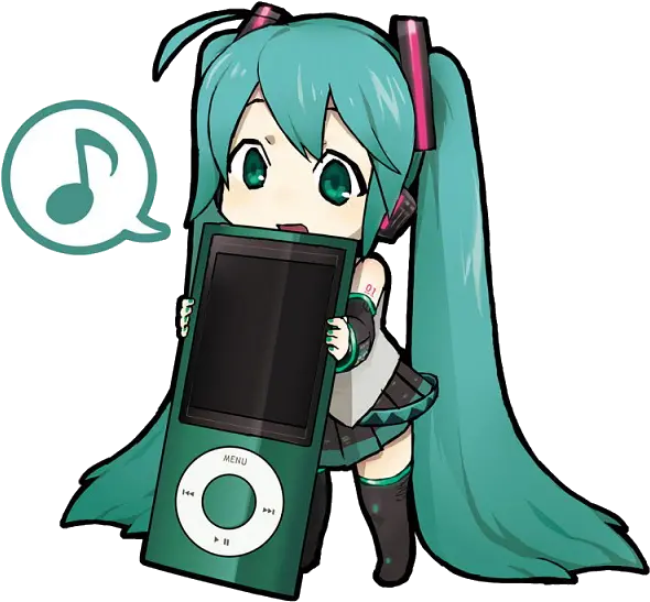 Hatsune Miku Chibi Musica Clipart Chibi Transparent Hatsune Miku Png Hatsune Miku Transparent Background