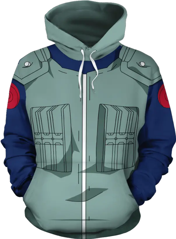 Naruto Cool Kakashi Hatake Infantry Uniform Cosplay Hoodie Kakashi Suit Png Kakashi Hatake Icon