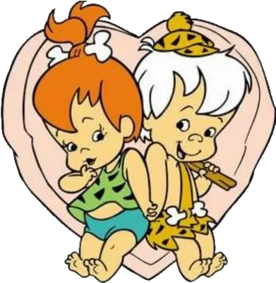 Bam Pebbles And Bam Bam Love Transparent Png Pebbles And Bamm Bamm Bam Png