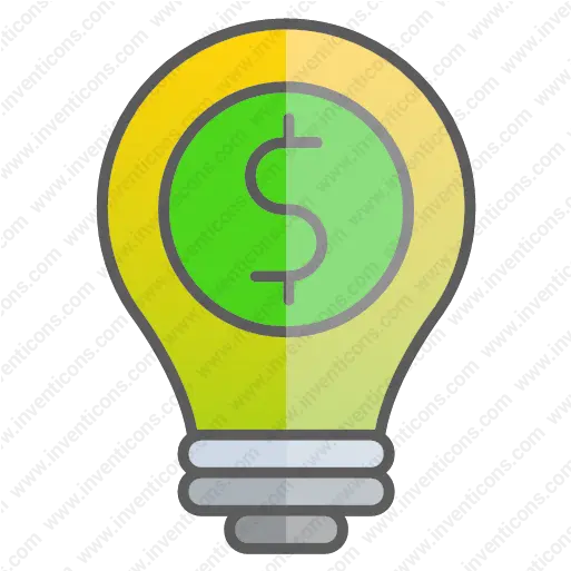 Download Money Dollar Vector Icon Inventicons Incandescent Light Bulb Png Dollar Icon Png