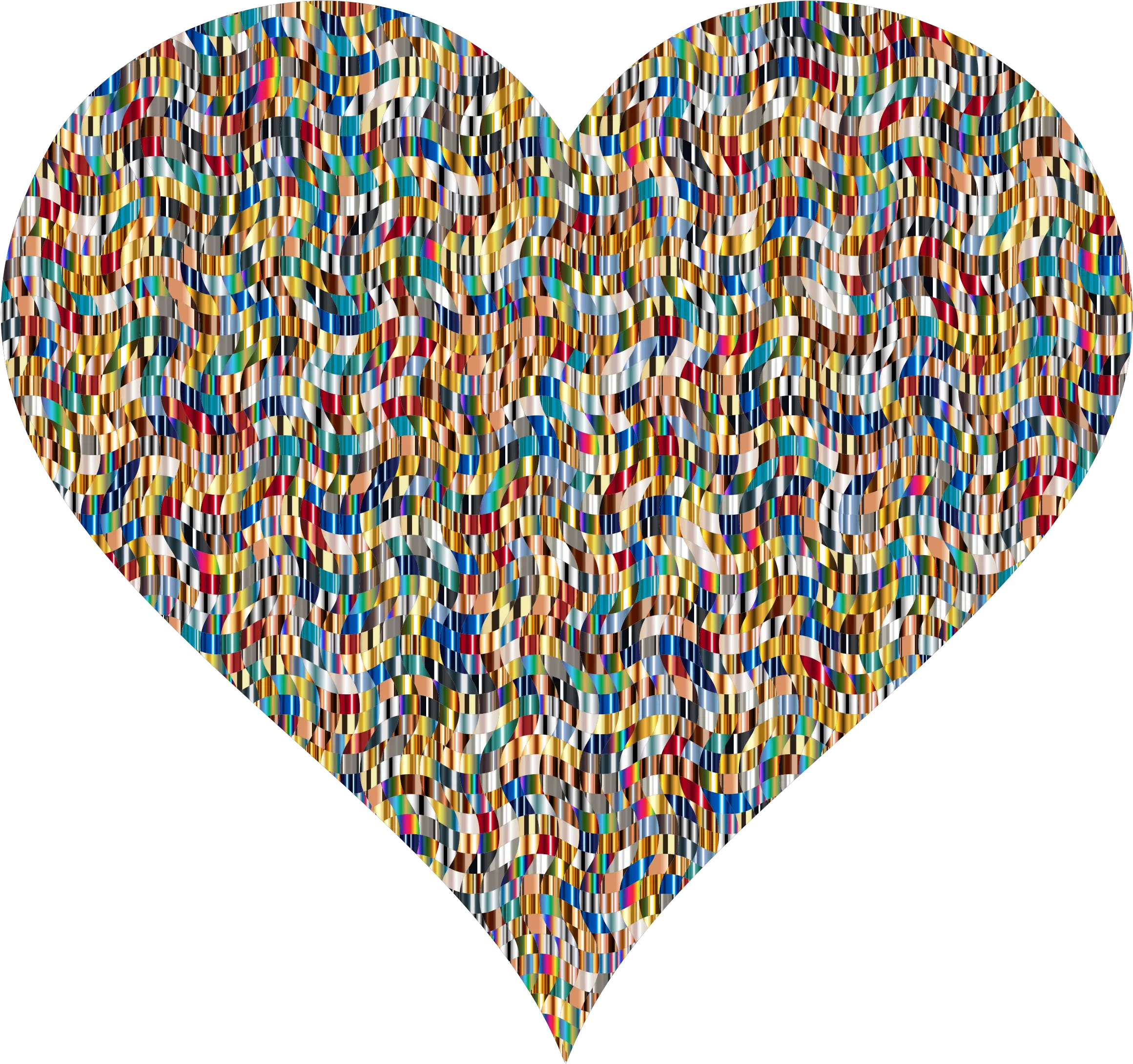 Download Hd Colorful Confetti Heart 5 Portable Network Graphics Png Confetti Vector Png