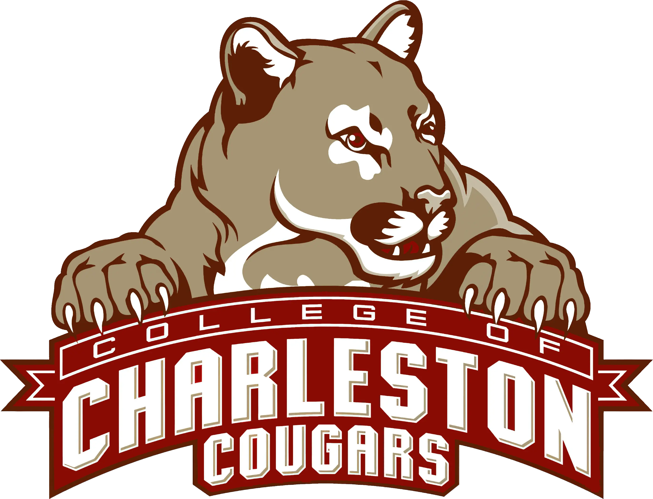 Charleston Cougars Logo Charleston Cougars Logo Png College Of Charleston Logos