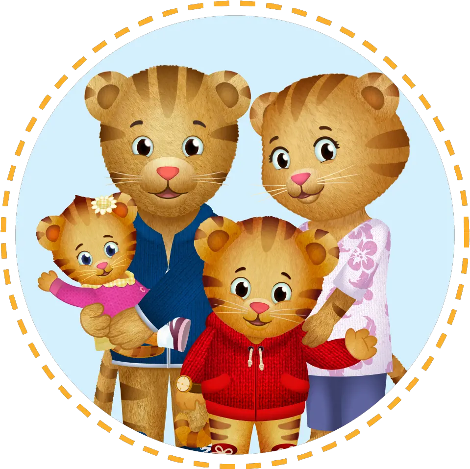 Daniel Tigeru0027s Neighborhood Fred Rogers Productions Daniel Tiger And Family Png Daniel Tiger Png