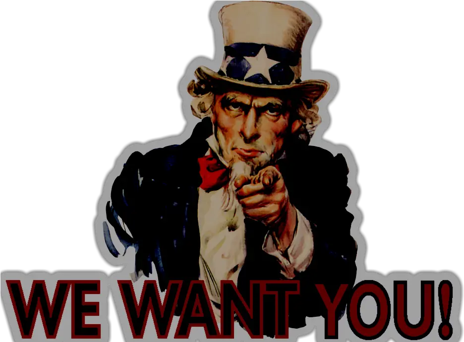 Download Uncle Sam I Want You Png Military We Want You Uncle Sam Png