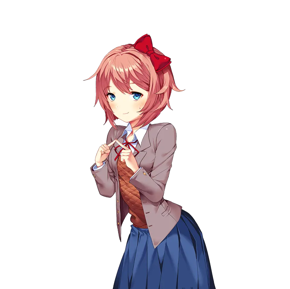 Download Image D Literature Club Sayori Doki Doki Doki Doki Literature Club Sayori Png Doki Doki Literature Club Logo Png