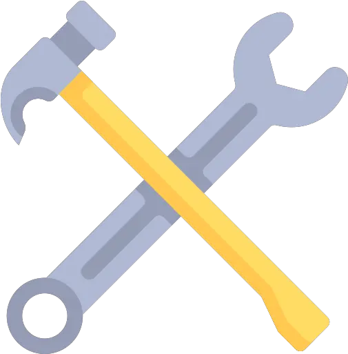 Hammer And Wrench Icon Hammer And Wrench Icon Svg Png Wrench Png