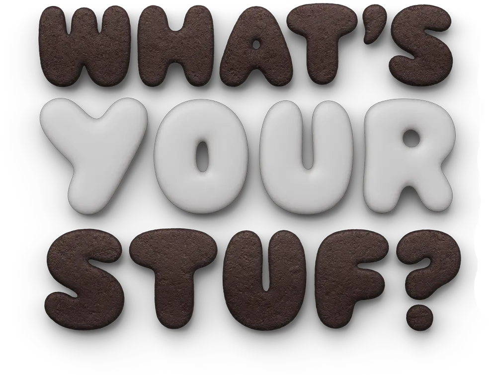 Whats Your Stuf Oreo Your Stuf Png Oreo Logo Png